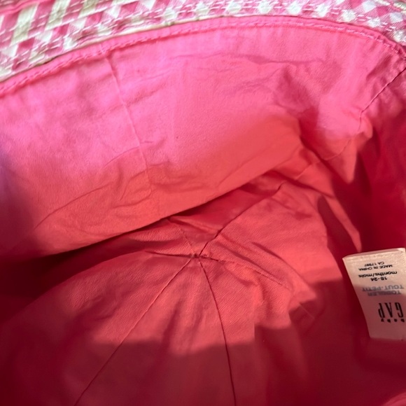 GAP Kids Pink Striped Hat - Picture 3 of 5